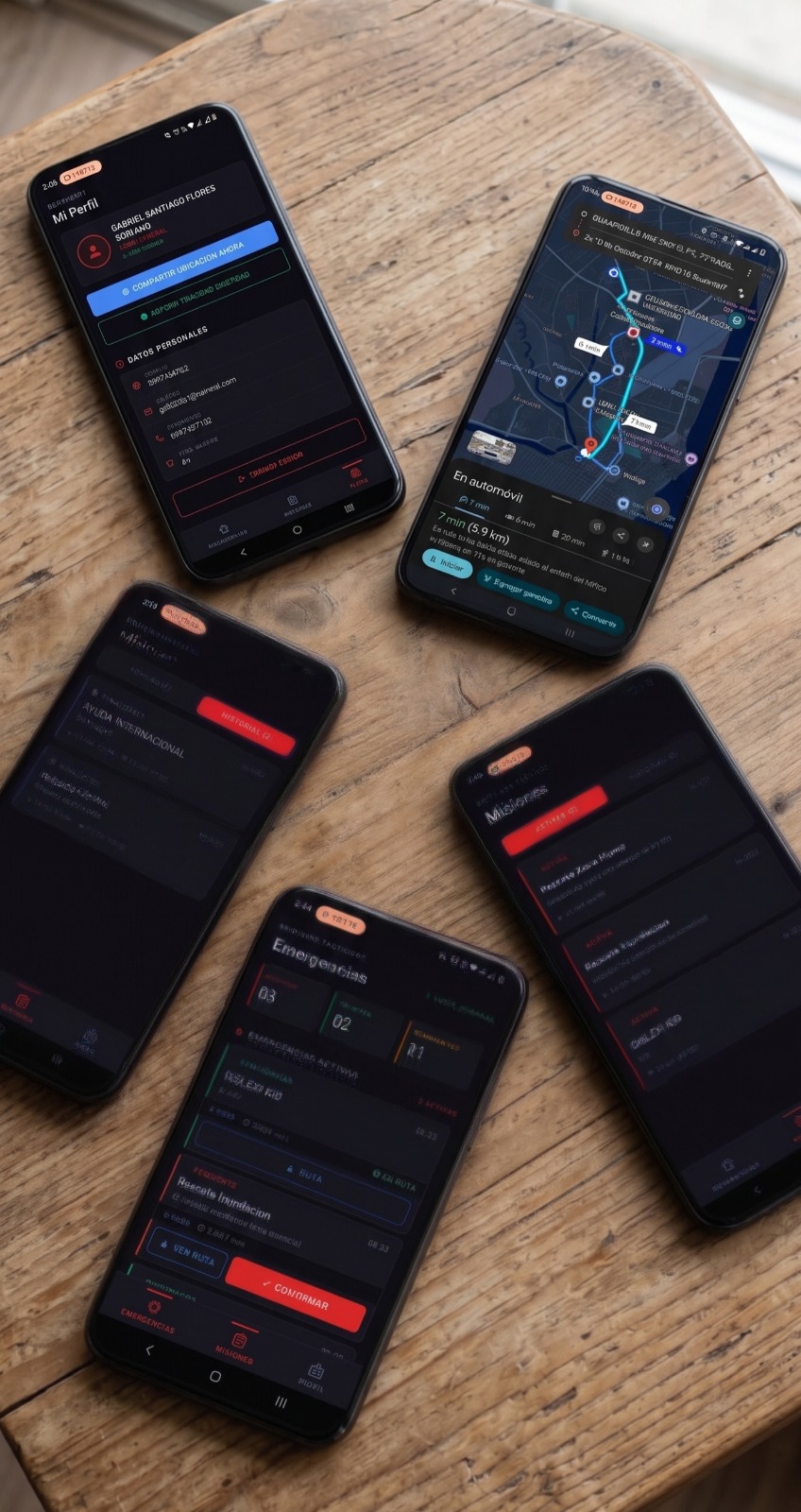 Apps móviles · iOS + Android desde una sola base de código