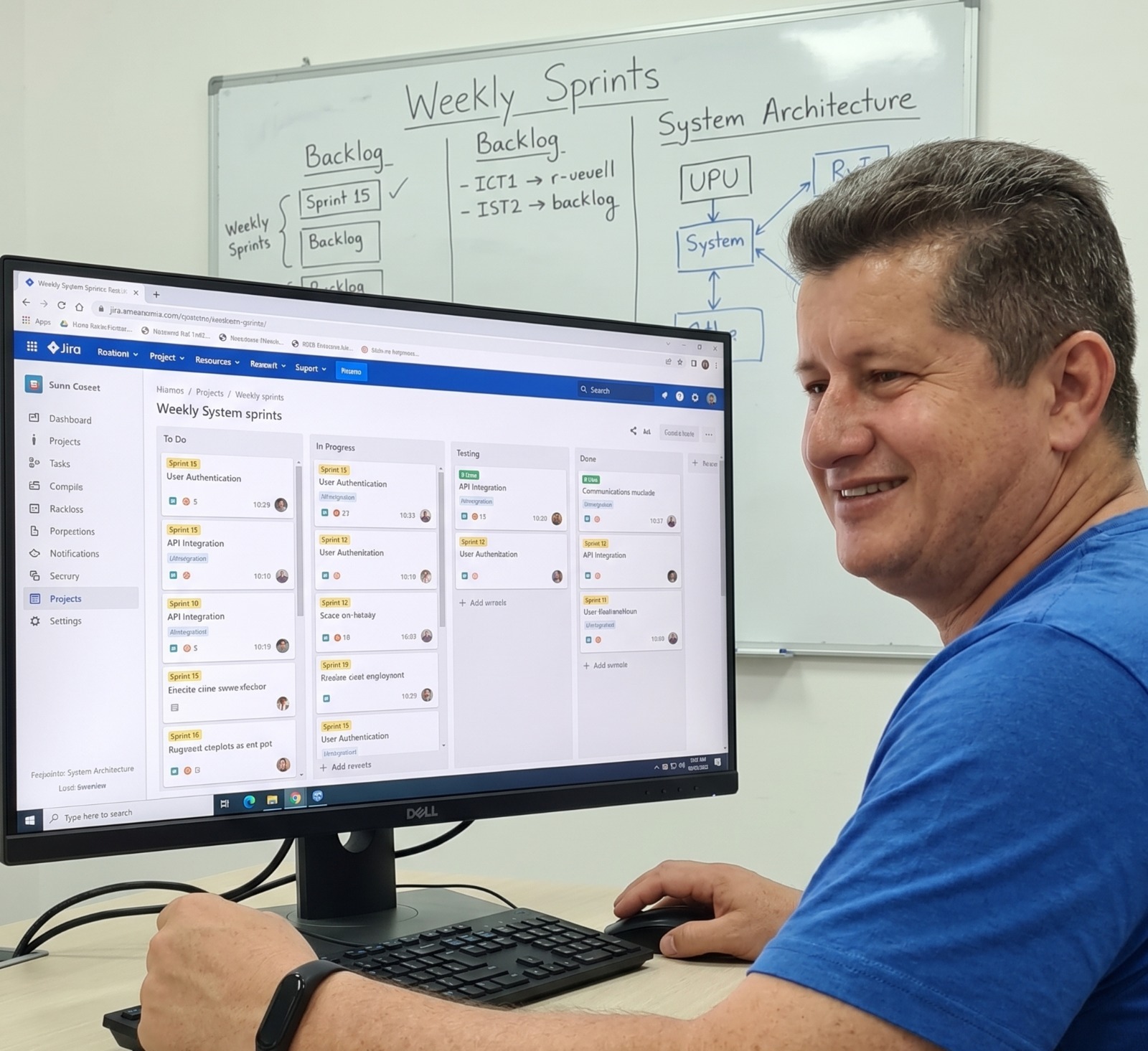 Paso 03 · Construimos con sprints quincenales