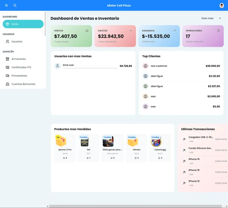 Bilanx Web