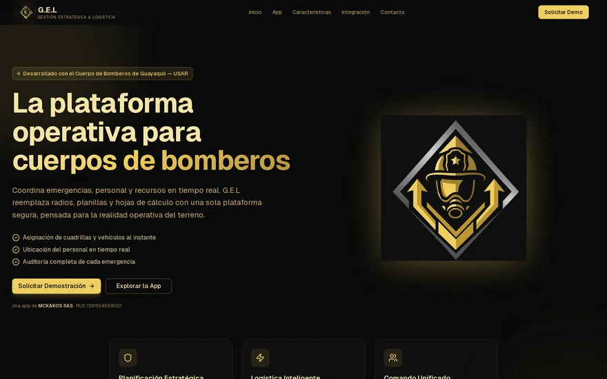 G.E.L · Bomberos